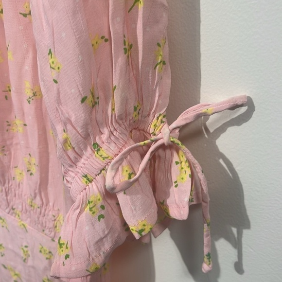 Faithful The Brand Meija pink midi dress - size 6 - Picture 11 of 11